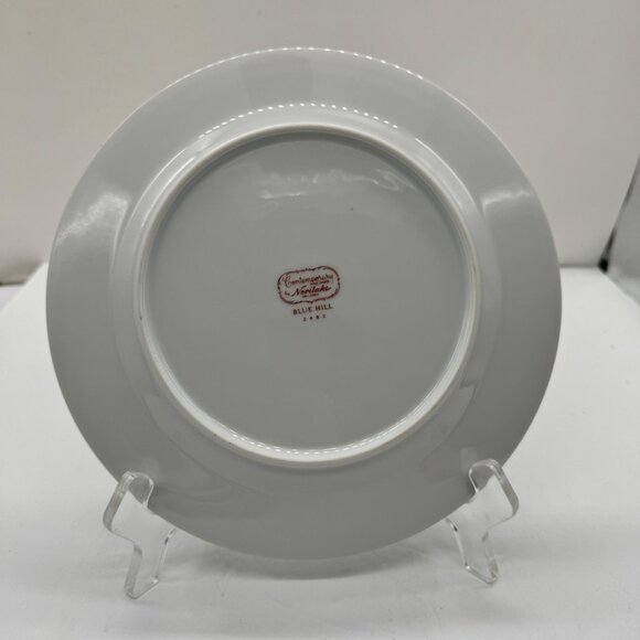 Noritake Blue Hill China Salad Plate 8 3/8" White With Blue Floral Design 2482 - Picture 4 of 5